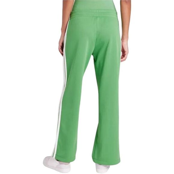 Wild Fable Green White Striped Track Pants - Picture 2 of 14